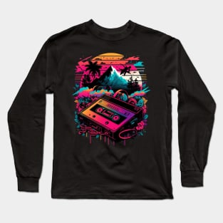 Mountain Playlist Long Sleeve T-Shirt